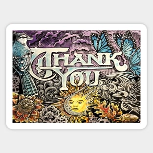 Thank You Sticker